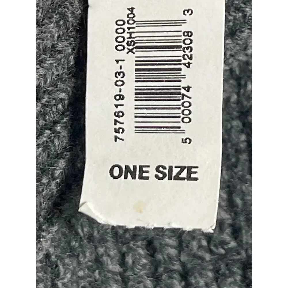 NEW GAP Factory Women's Gray Waffle Knit Winter Snow Warmer Mittens Gloves OS